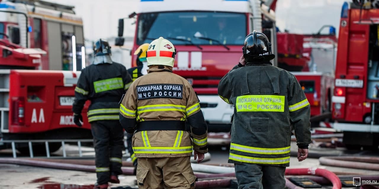 Пожарные ликвидировали возгорание на Ленинградском шоссе